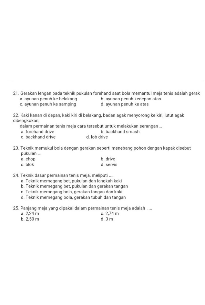 1 Permainan Bulu Tangkis Lihat Cara Penyelesaian Di Qanda