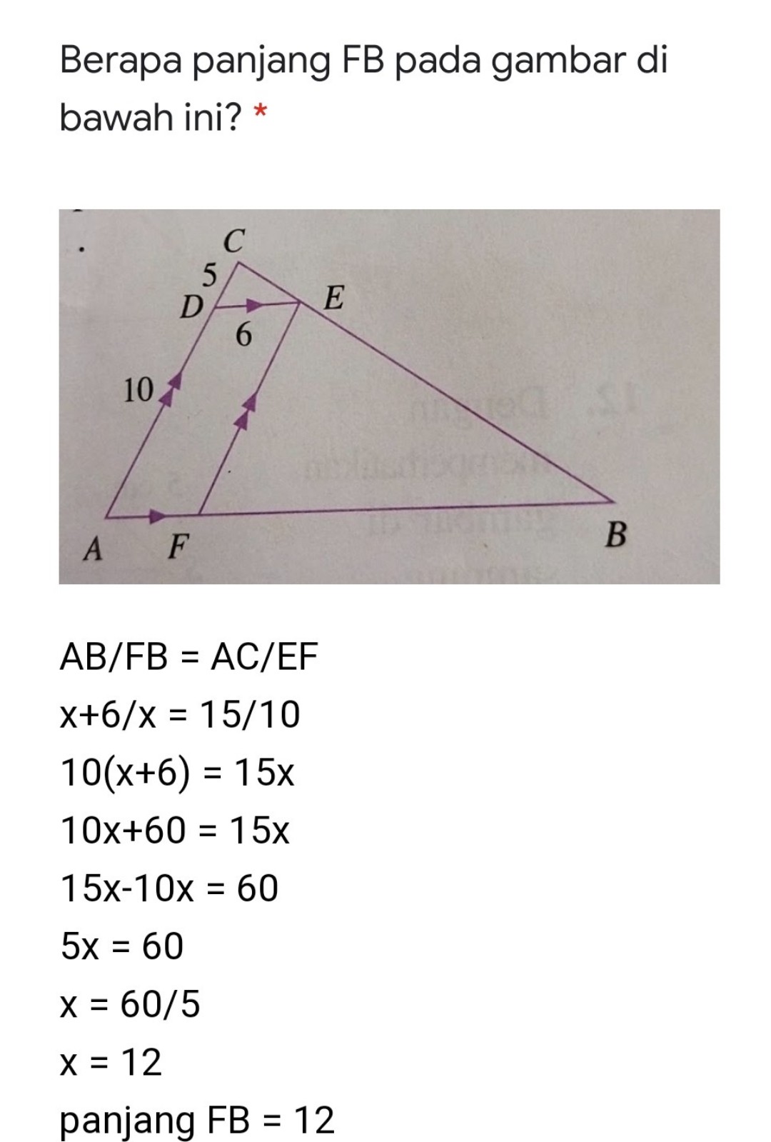 Pqr Adalah Sebuah Segitiga Si See How To Solve It At Qanda