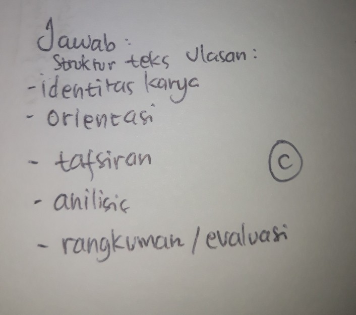 Urutan Struktur Teks Ulas Lihat Cara Penyelesaian Di Qanda Urutan Struktur Teks Ulas Lihat Cara Penyelesaian Di Qanda