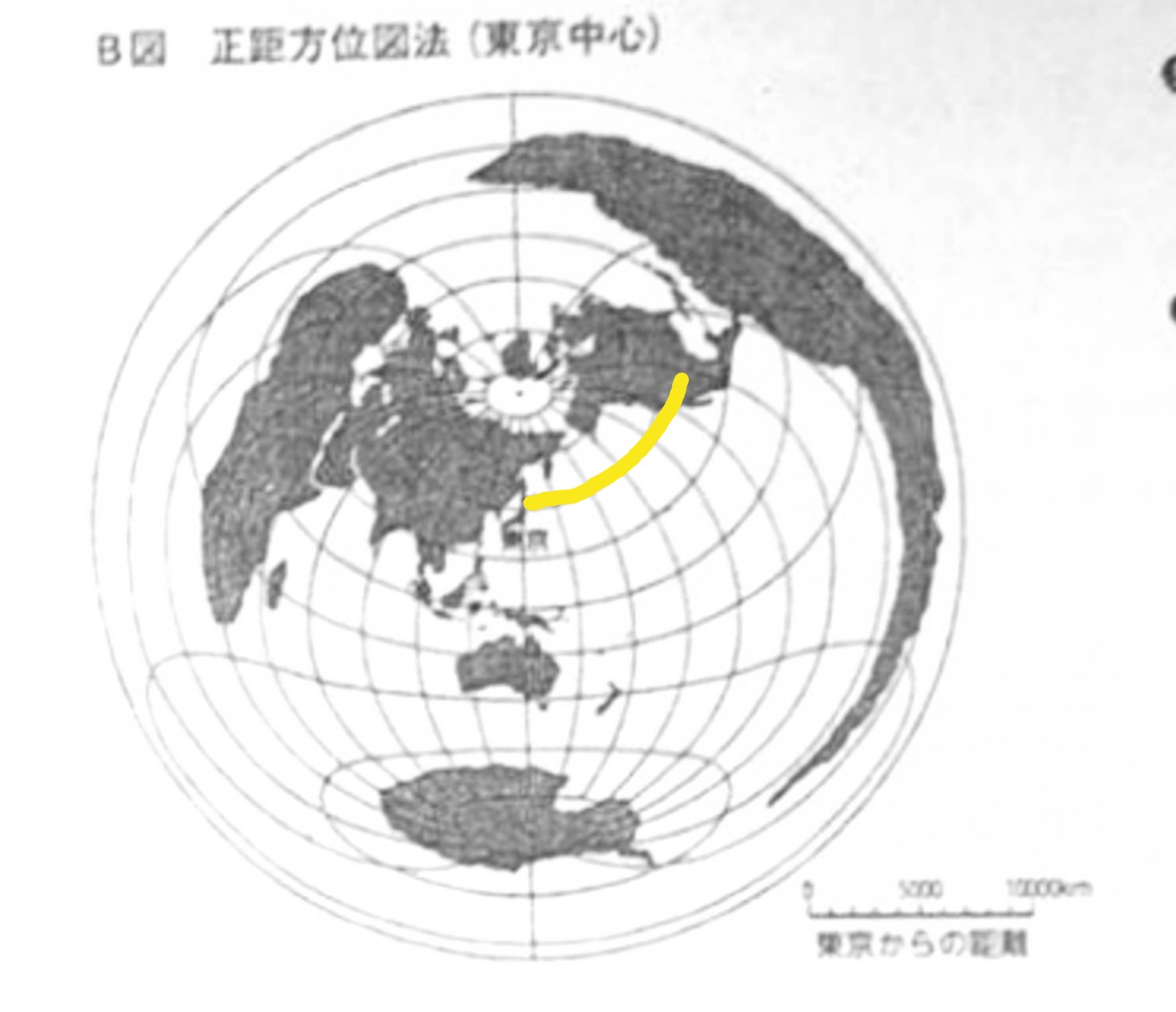 距 図法 正 東京 方位 東京から見た世界の吉方位地図～メルカトル図法と正方位距離図法