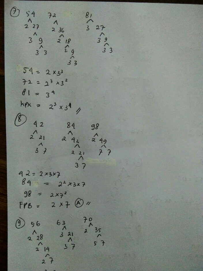 Epb Dan Kpk Dan Bilangan Lihat Cara Penyelesaian Di Qanda