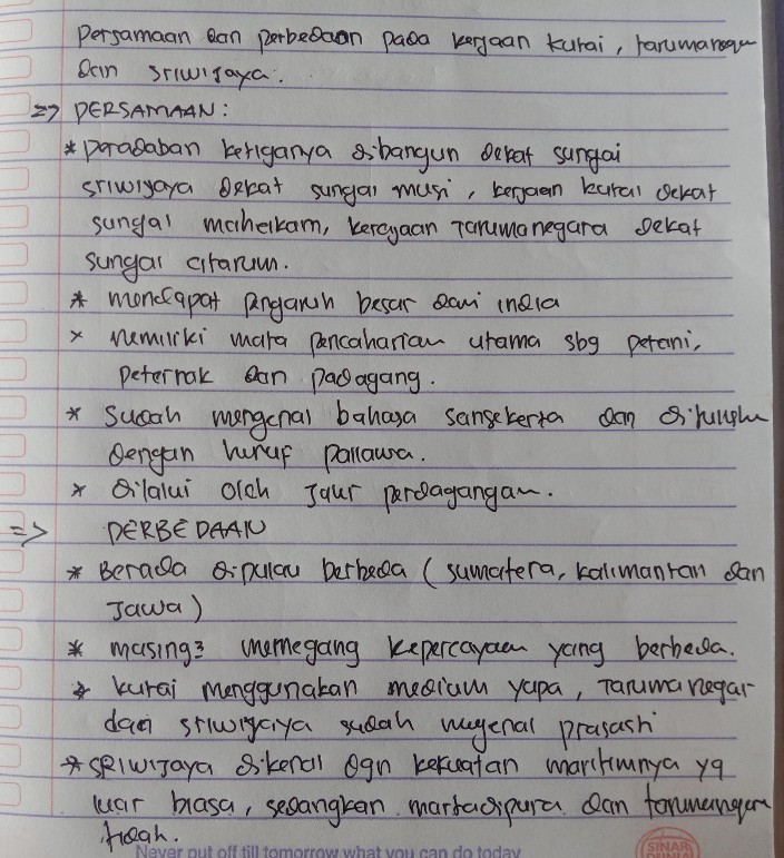 Jelaskan Perbedaan Kerajaan Sriwijaya Dan Kerajaan Majapahit