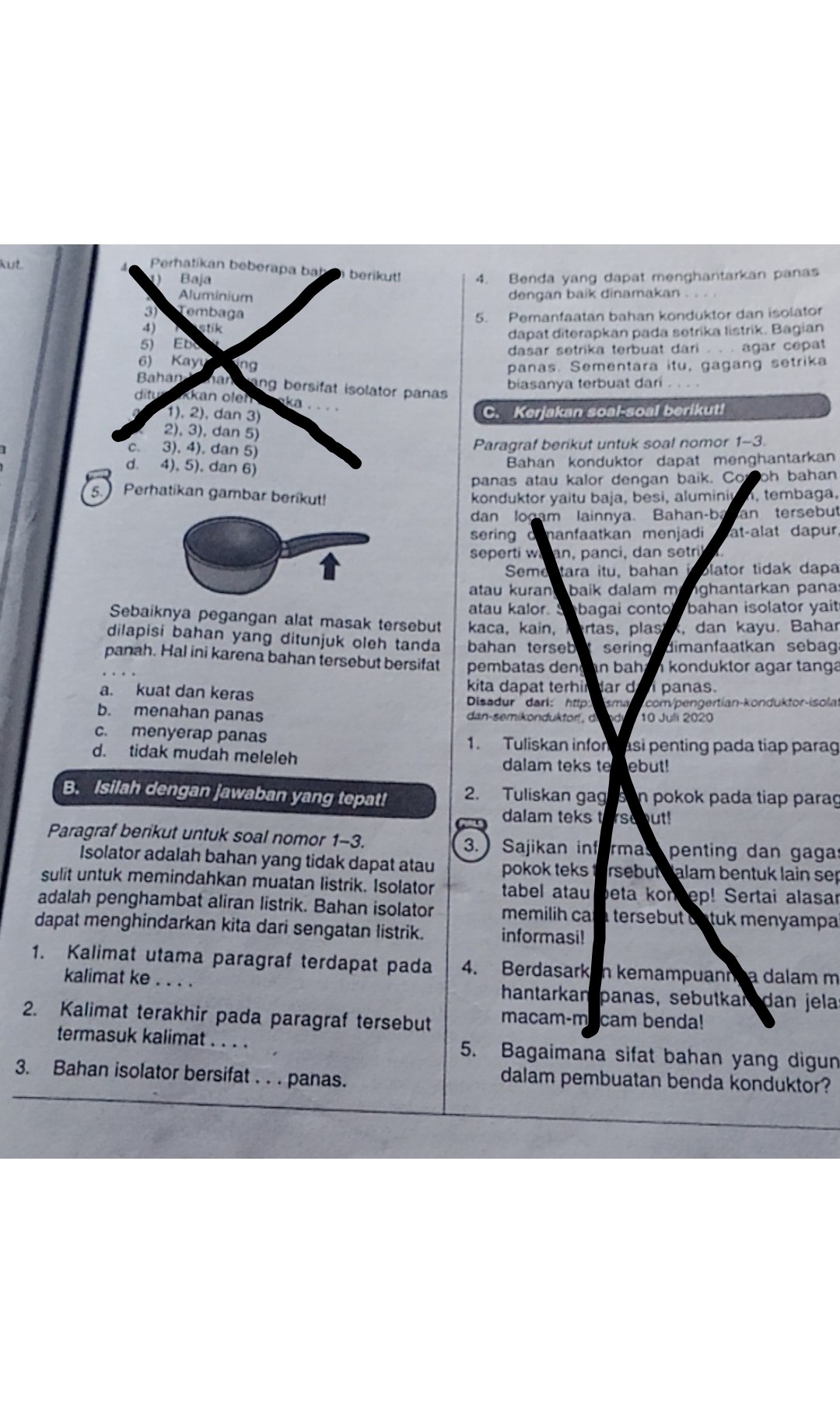 Pa Kd 36 Bahan Kondukt Descubre Como Resolverlo En Qanda