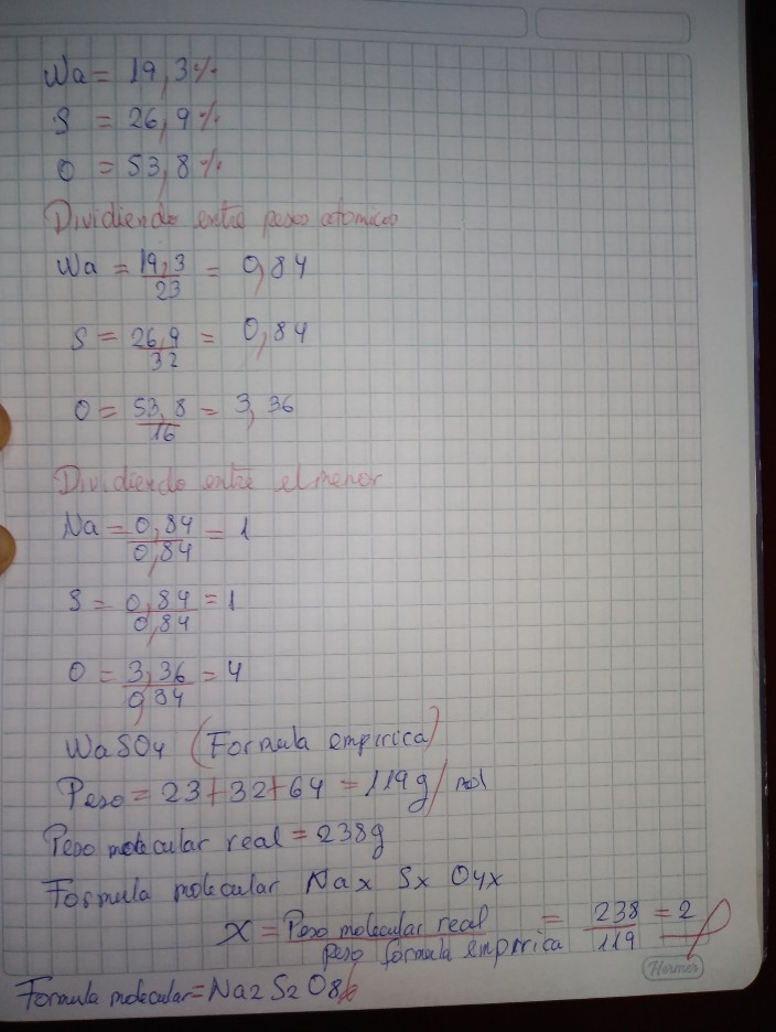 Ejercicios Formulas Mole Descubre Como Resolverlo En Qanda