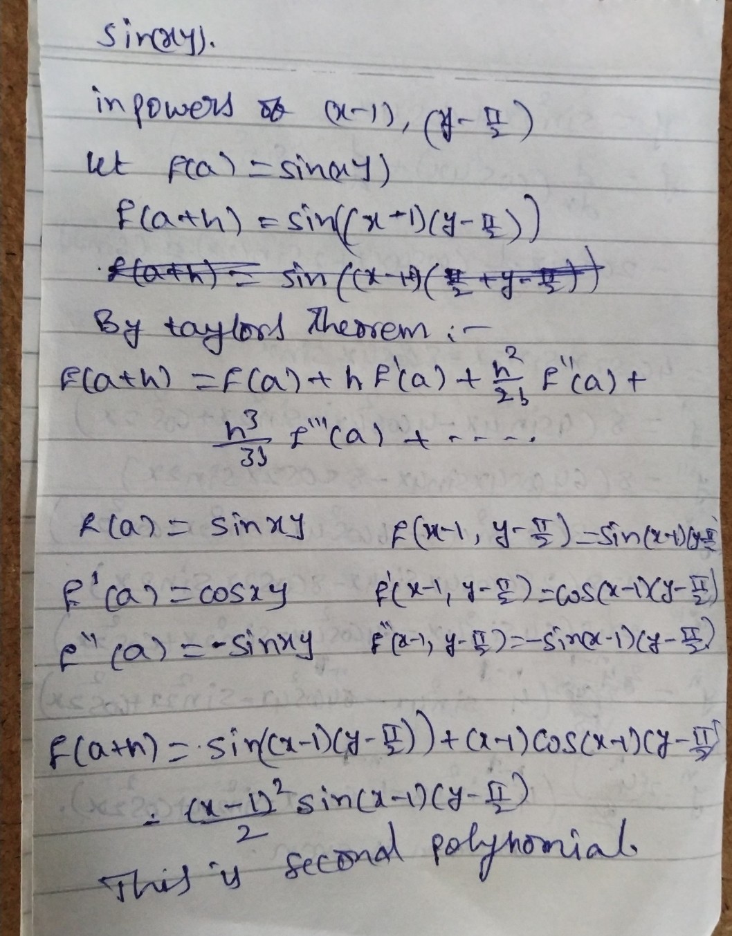 Expa Nd Sinleft Xyright 1n P See How To Solve It At Qanda